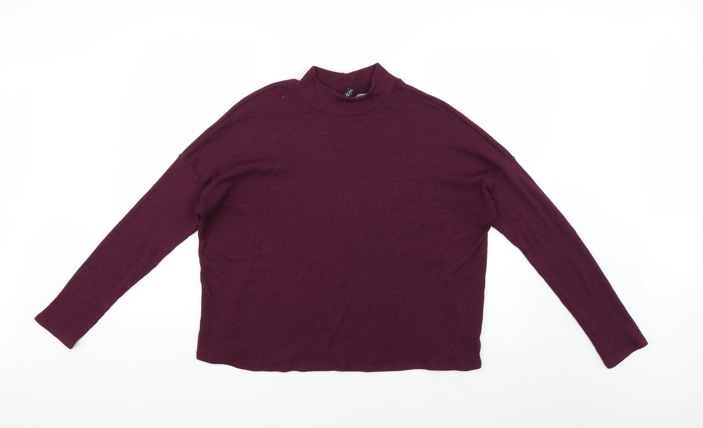 Womens UK Size M H&M Purple Basic Blouse