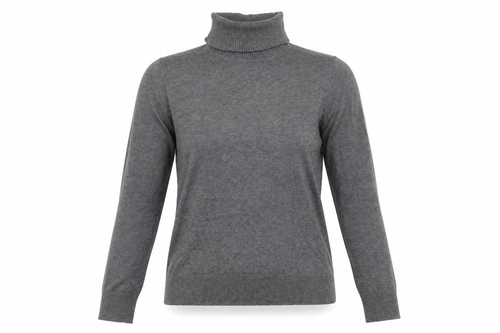 Womens UK Size S Soaked in Luxury Grey Basic Blouse