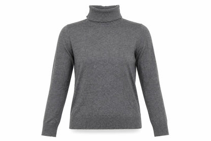 Womens UK Size S Soaked in Luxury Grey Basic Blouse