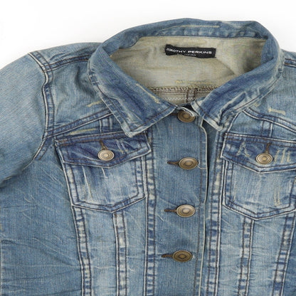 Womens UK Size 8 Dorothy Perkins Blue Jacket