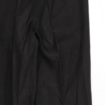 F&F Womens Brown Check  Trousers  Size 12 L26 in