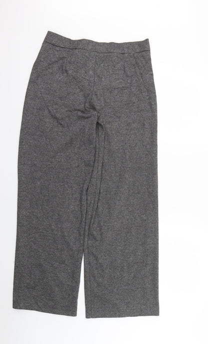 TU Womens Grey Check  Trousers  Size 14 L28 in
