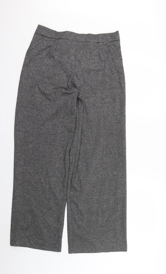 TU Womens Grey Check  Trousers  Size 14 L28 in
