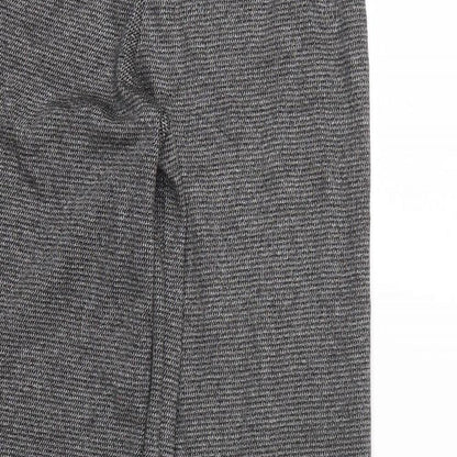 TU Womens Grey Check  Trousers  Size 14 L28 in