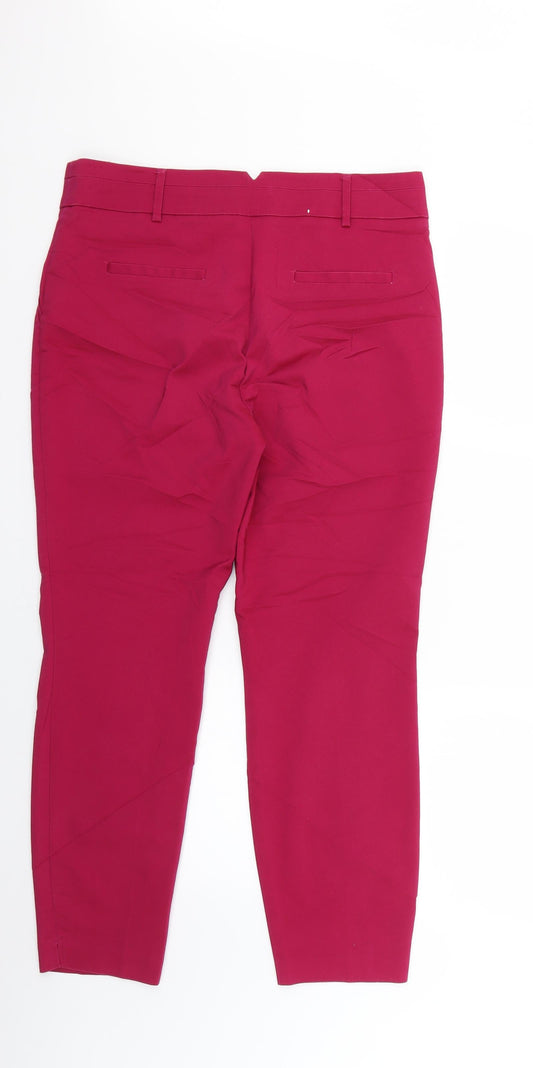 Womens UK Size  Papaya Regular Fit  Pink Trousers