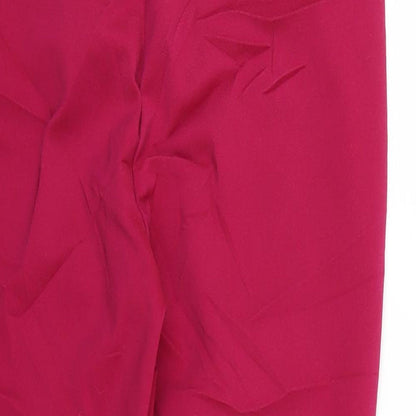 Womens UK Size  Papaya Regular Fit  Pink Trousers