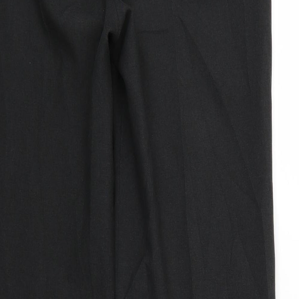 Womens UK Size 10 Marks and Spencer Regular Fit  Grey Trousers
