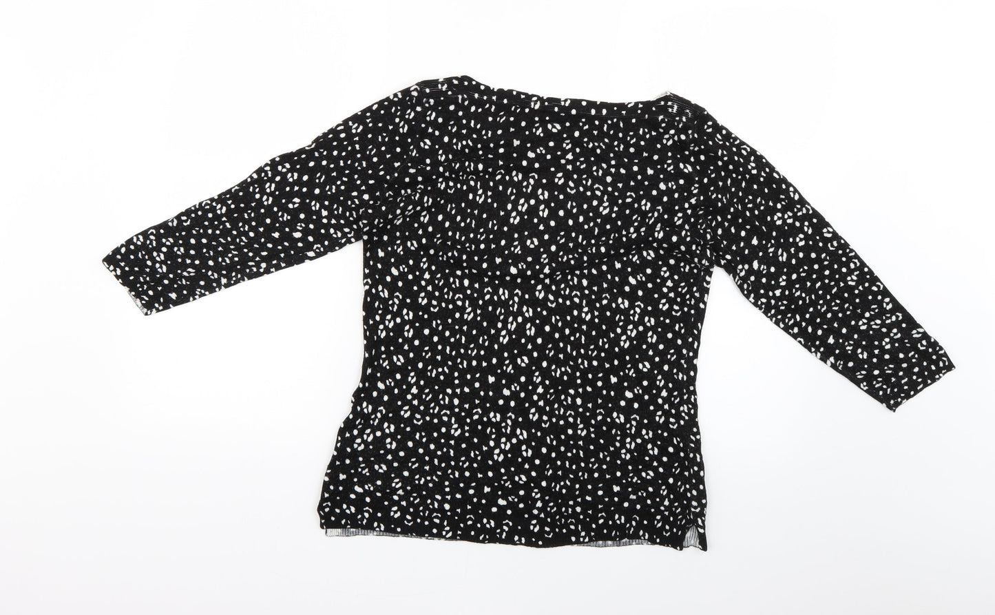 Womens UK Size 8 Papaya Black Pullover Jumper