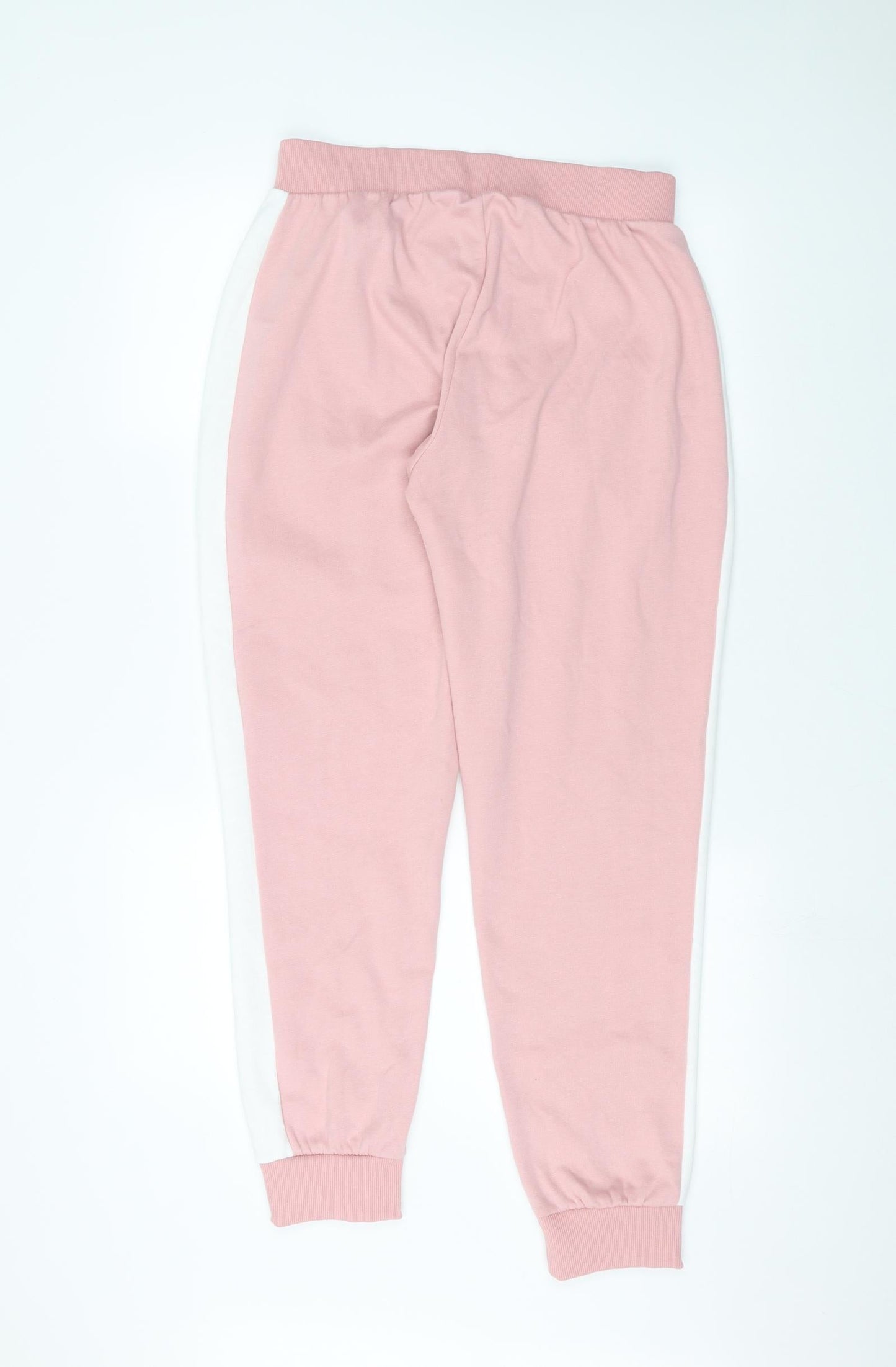 Womens UK Size M Papaya Regular Fit Sweatpants Pink Trousers