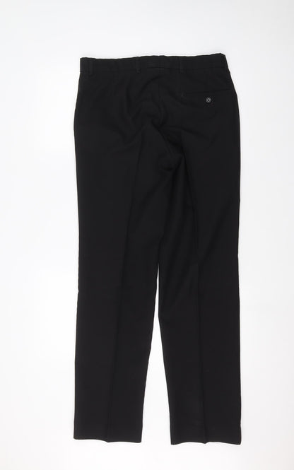 F&F Mens Black   Trousers  Size 32 in L32 in