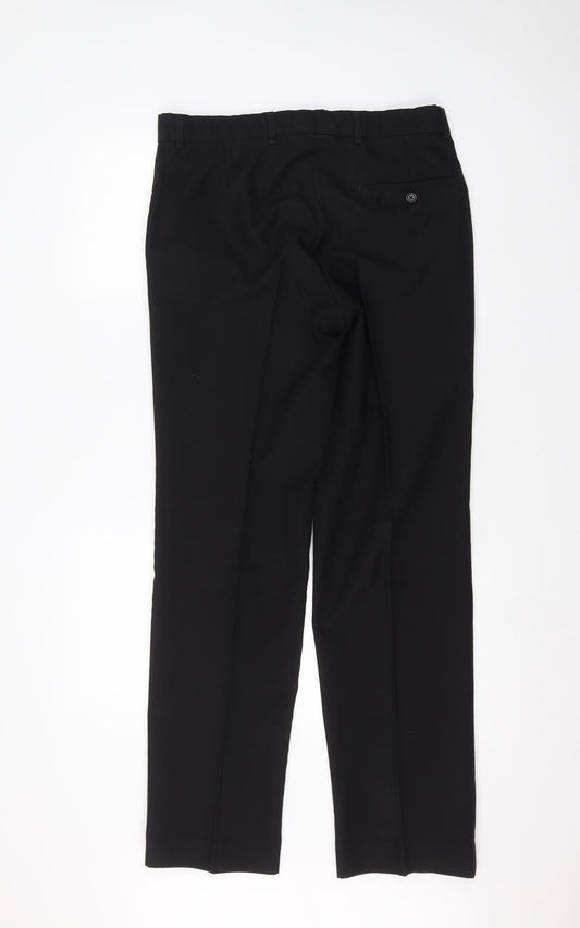 F&F Mens Black   Trousers  Size 32 in L32 in