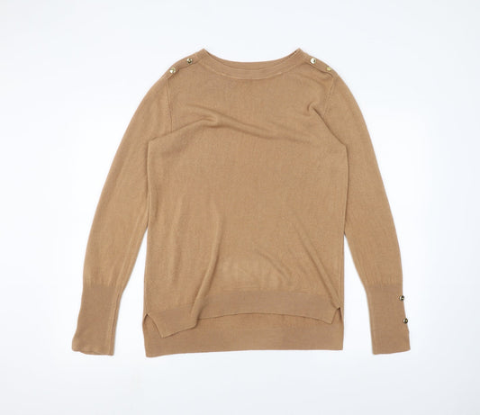 Womens UK Size M Primark Beige Pullover Jumper
