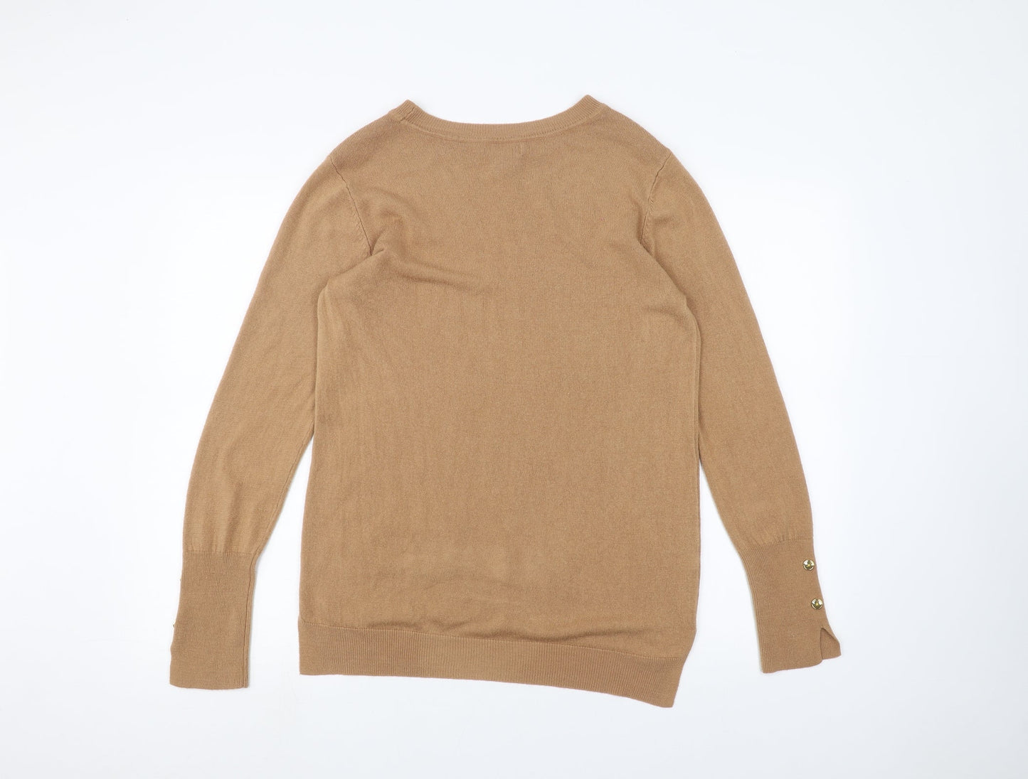 Womens UK Size M Primark Beige Pullover Jumper