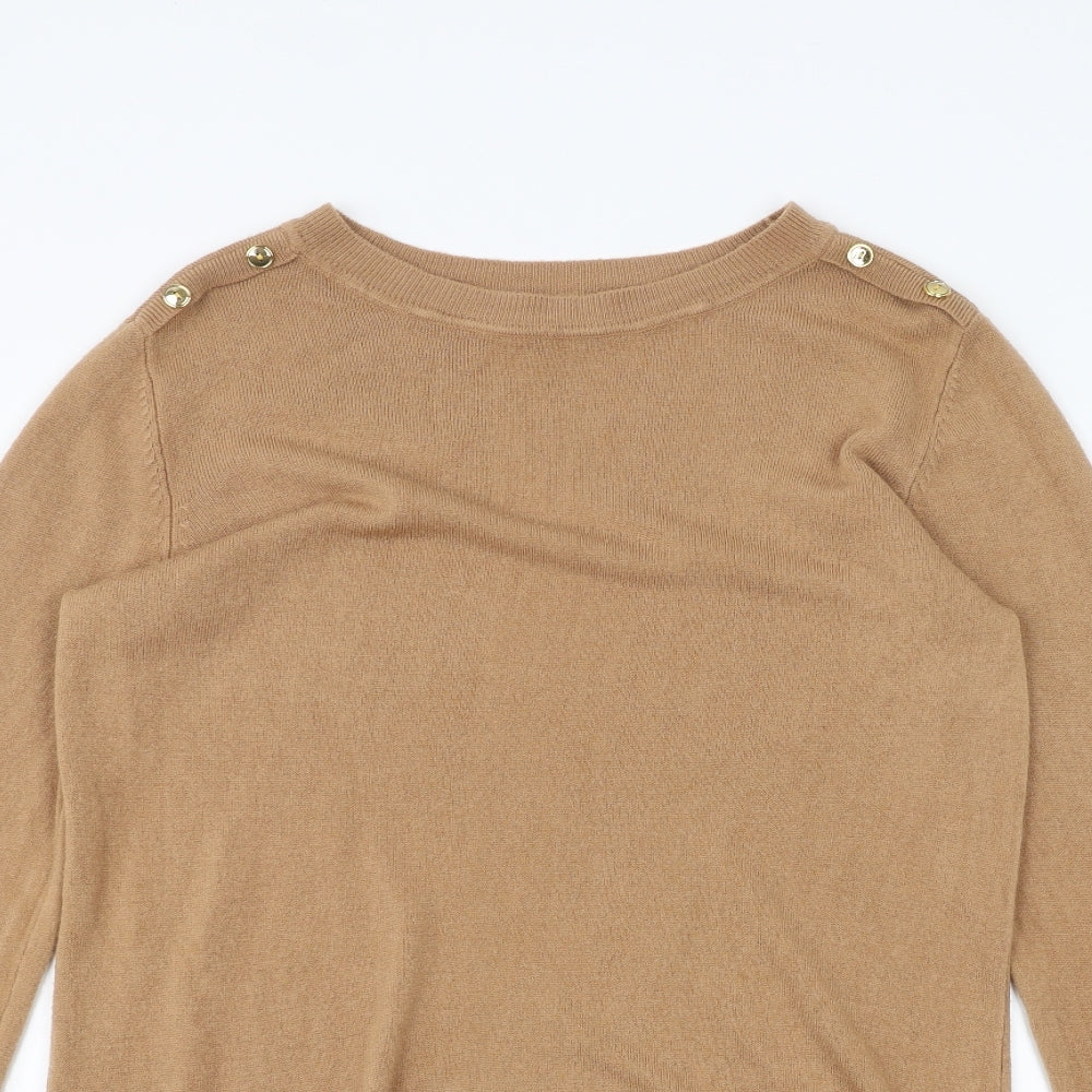 Womens UK Size M Primark Beige Pullover Jumper