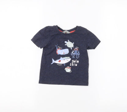 Primark Baby Blue   Basic T-Shirt Size 12-18 Months