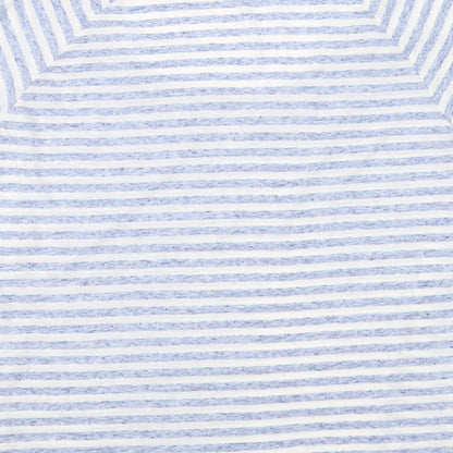 F&F Womens White Striped  Basic T-Shirt Size 14