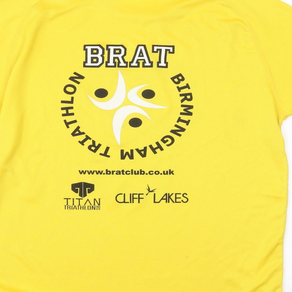 Starworld Mens Yellow    T-Shirt Size M