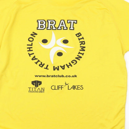 Starworld Mens Yellow    T-Shirt Size M