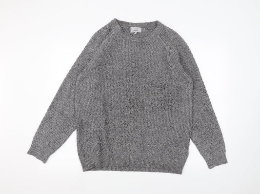 Marks and Spencer Mens Grey   Pullover Jumper Size M