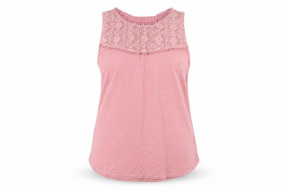 Womens UK Size 8 Atmosphere Pink Basic T-Shirt