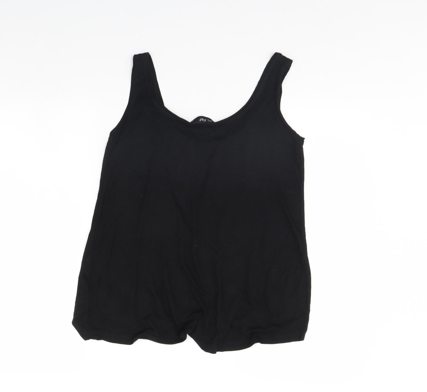 F&F Womens Black   Basic Tank Size 8