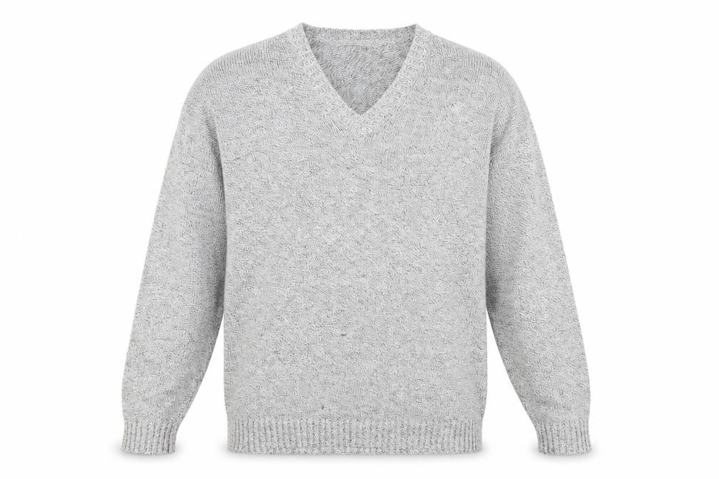 Mens UK Size M m&s Grey Pullover Jumper