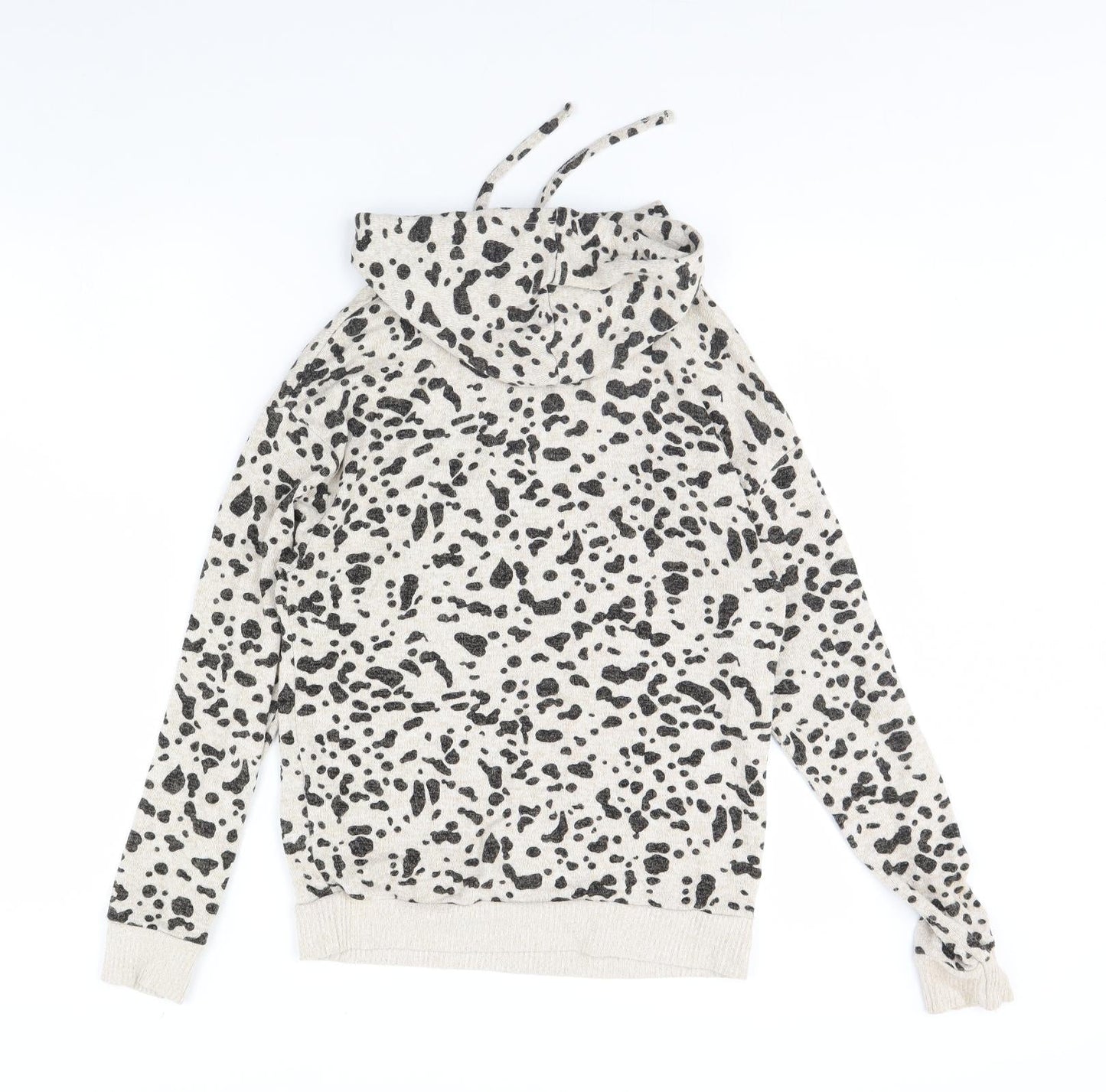 Dorothy Perkins Womens Brown Animal Print  Pullover Hoodie Size 6