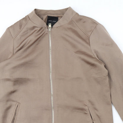 Womens UK Size 12 New Look Brown Jacket