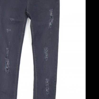 Insight Womens Blue  Denim Skinny Jeans Size 28 in L30 in