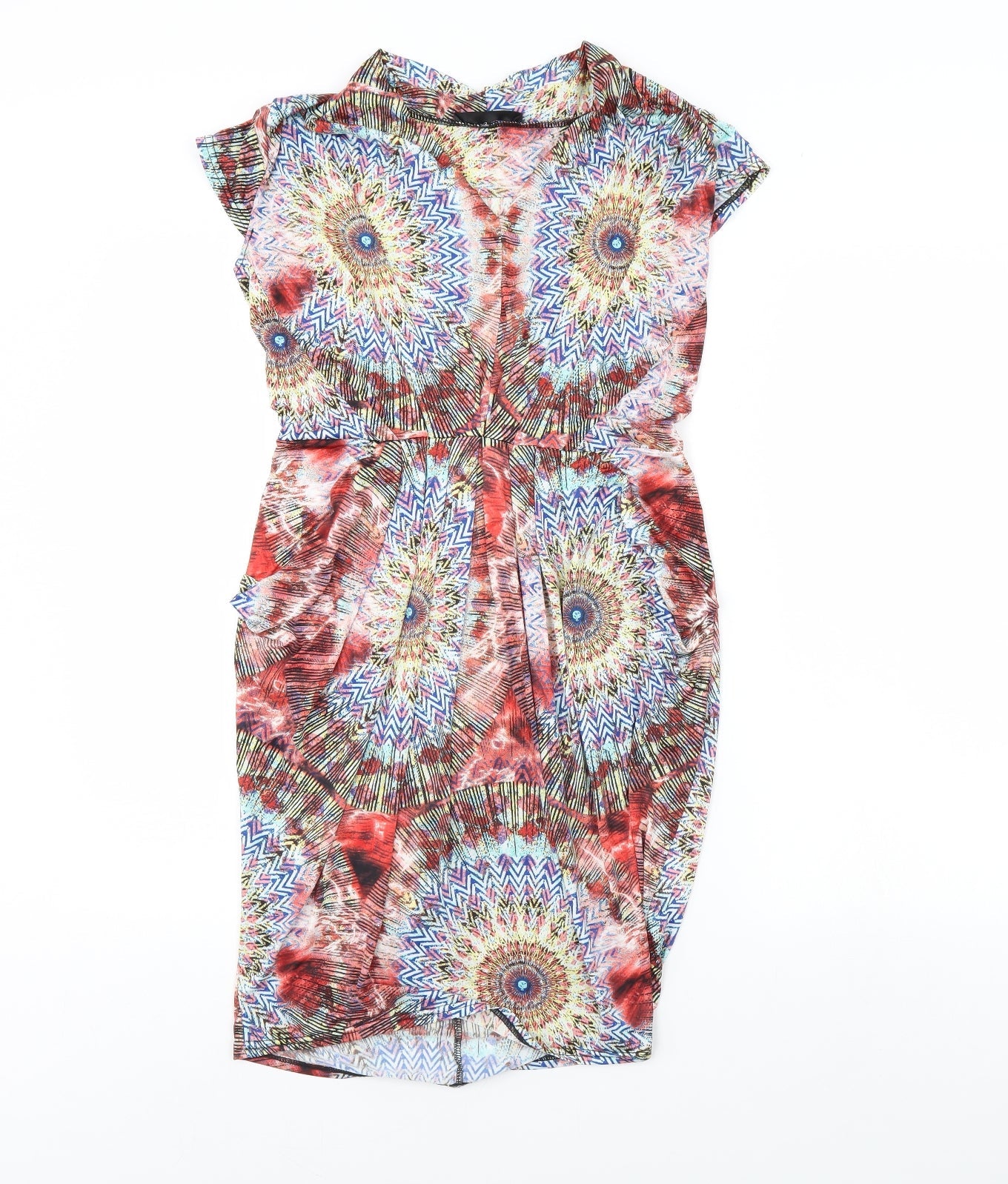 Wearhouse Womens Multicoloured Fair Isle  Bodycon  Size S