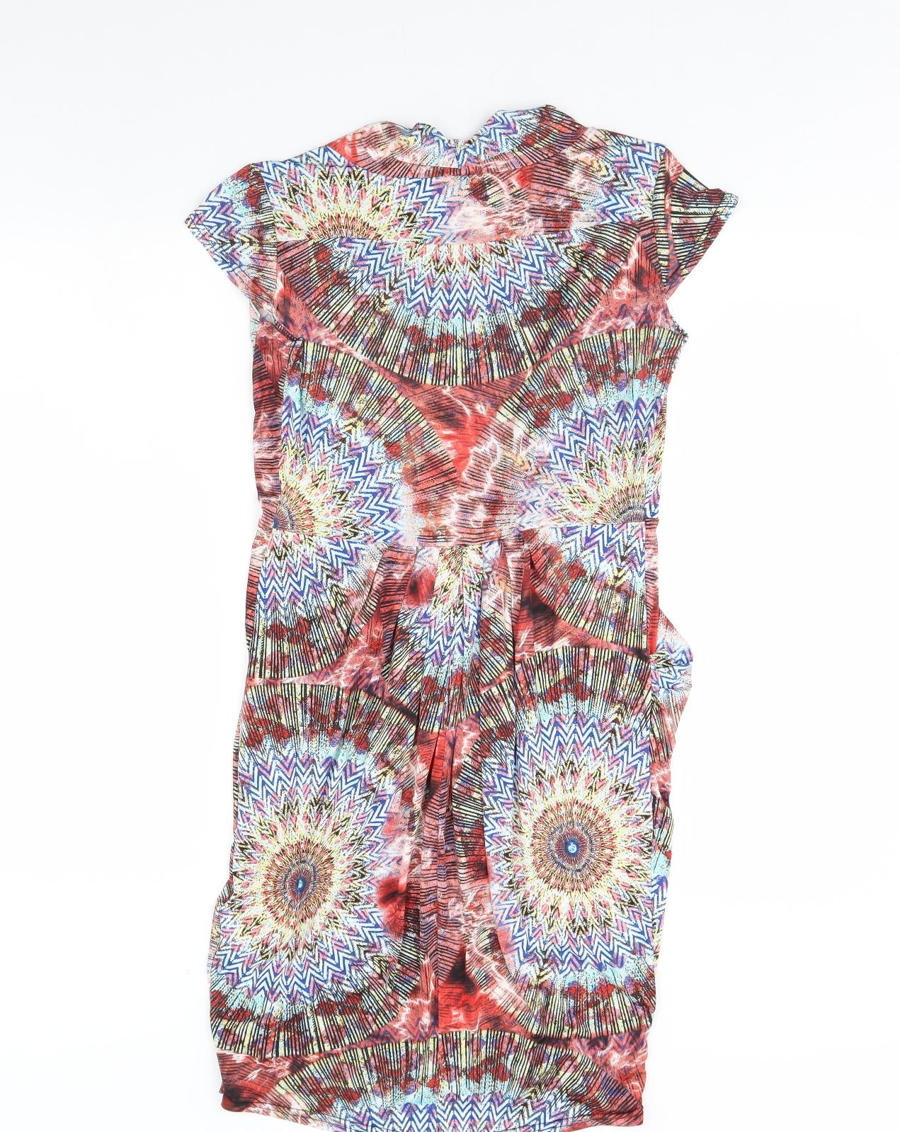 Wearhouse Womens Multicoloured Fair Isle  Bodycon  Size S