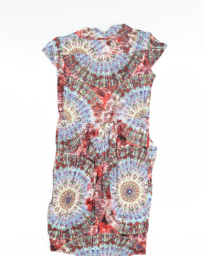 Wearhouse Womens Multicoloured Fair Isle  Bodycon  Size S