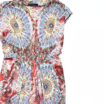 Wearhouse Womens Multicoloured Fair Isle  Bodycon  Size S