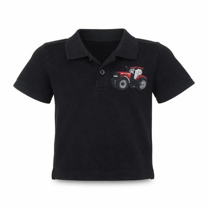 Reliant Attitude Boys Black   Basic Polo Size XS