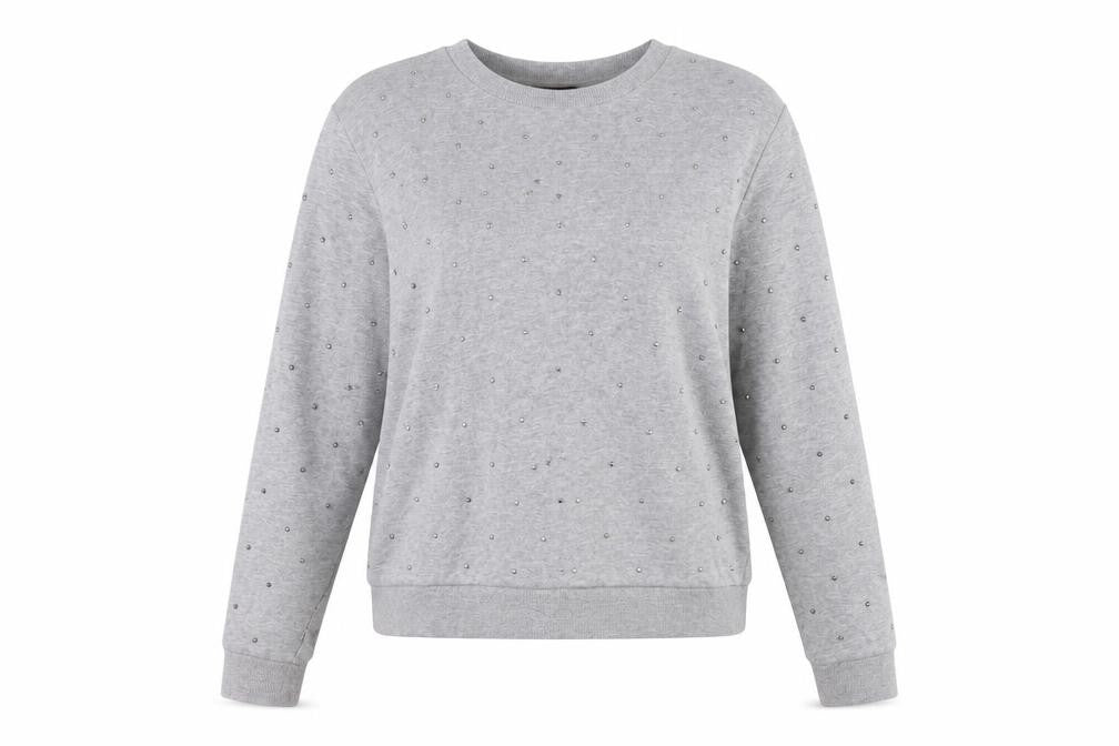 Womens UK Size 14 New Look Grey Pullover Jumper