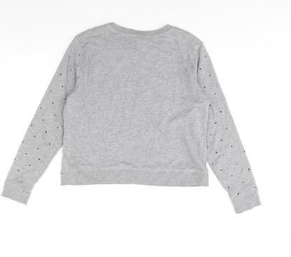 Womens UK Size 14 New Look Grey Pullover Jumper