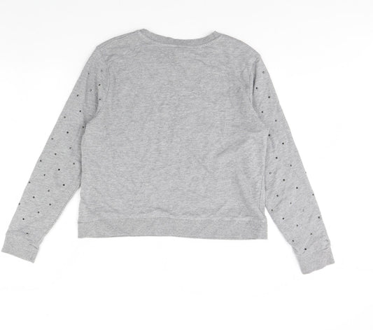 Womens UK Size 14 New Look Grey Pullover Jumper