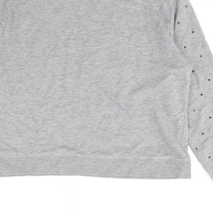 Womens UK Size 14 New Look Grey Pullover Jumper