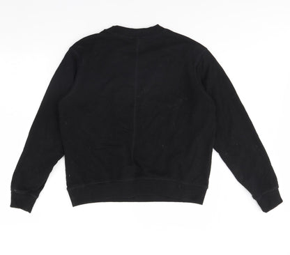 Womens UK Size S H&M Black Pullover Jumper