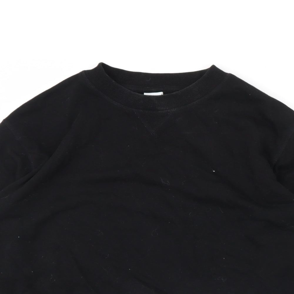 Womens UK Size S H&M Black Pullover Jumper