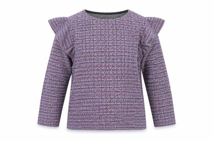 Womens UK Size L Savida Purple Pullover Jumper