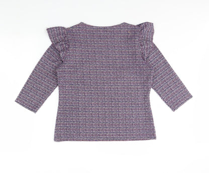 Womens UK Size L Savida Purple Pullover Jumper