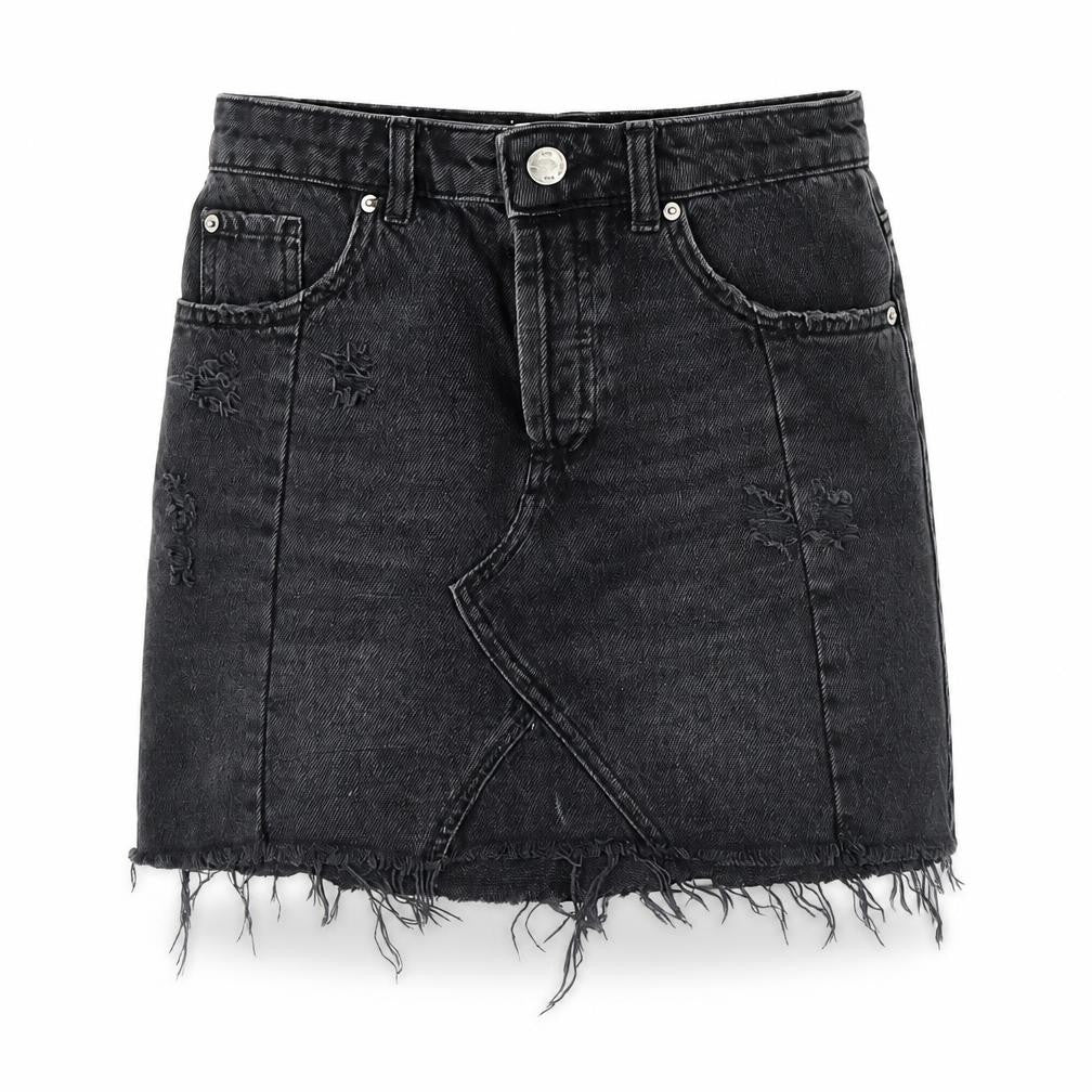 Womens UK Size 6 Miss Selfridge Mini Denim Skirt