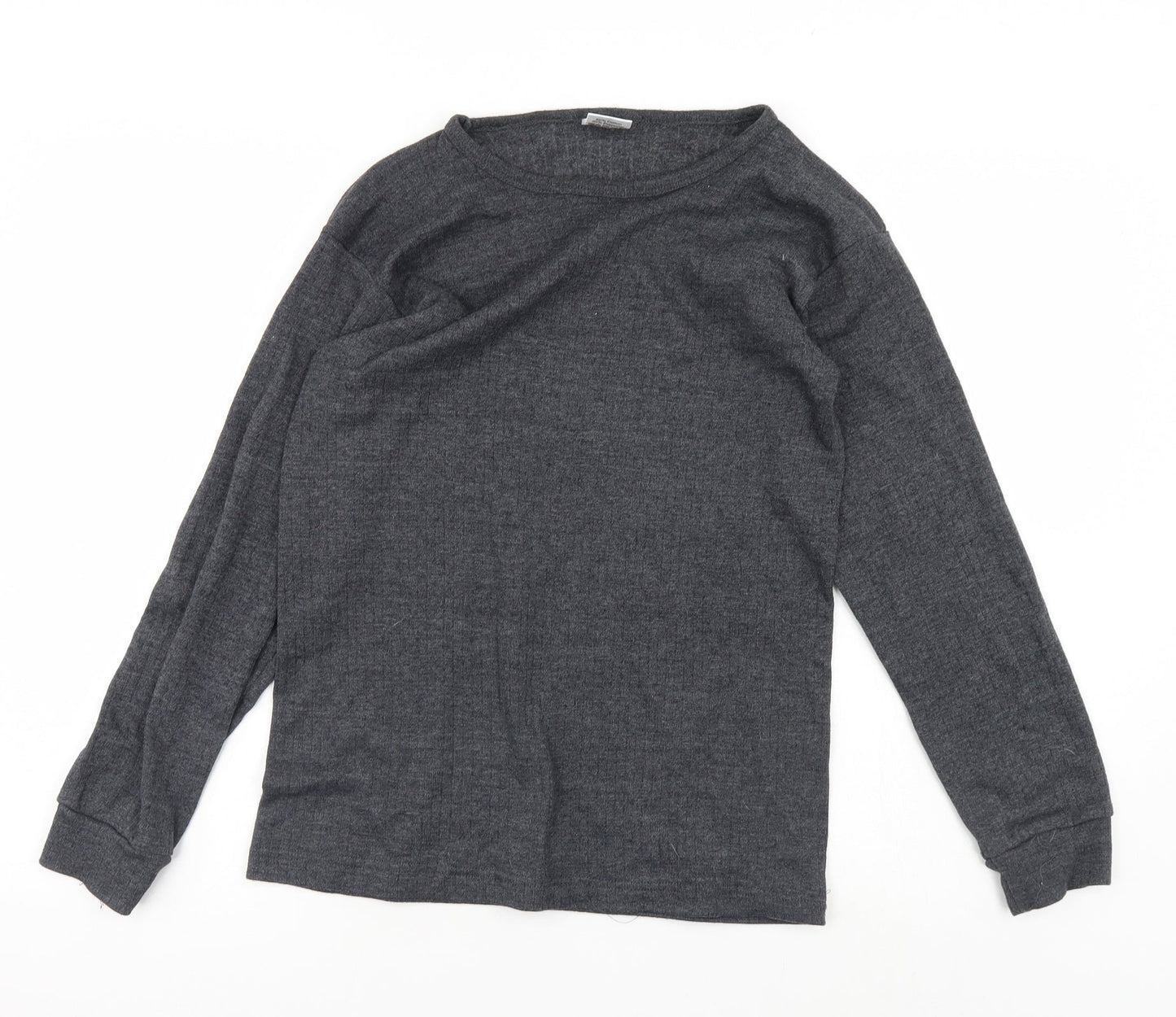 HeatSaver Mens Grey   Pullover Jumper Size M