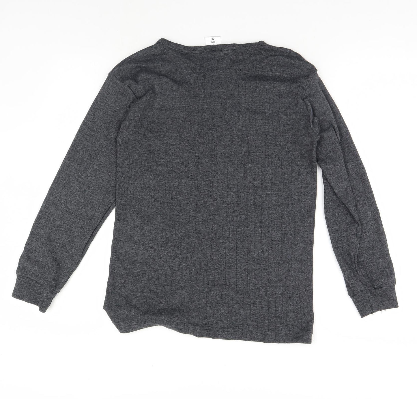 HeatSaver Mens Grey   Pullover Jumper Size M