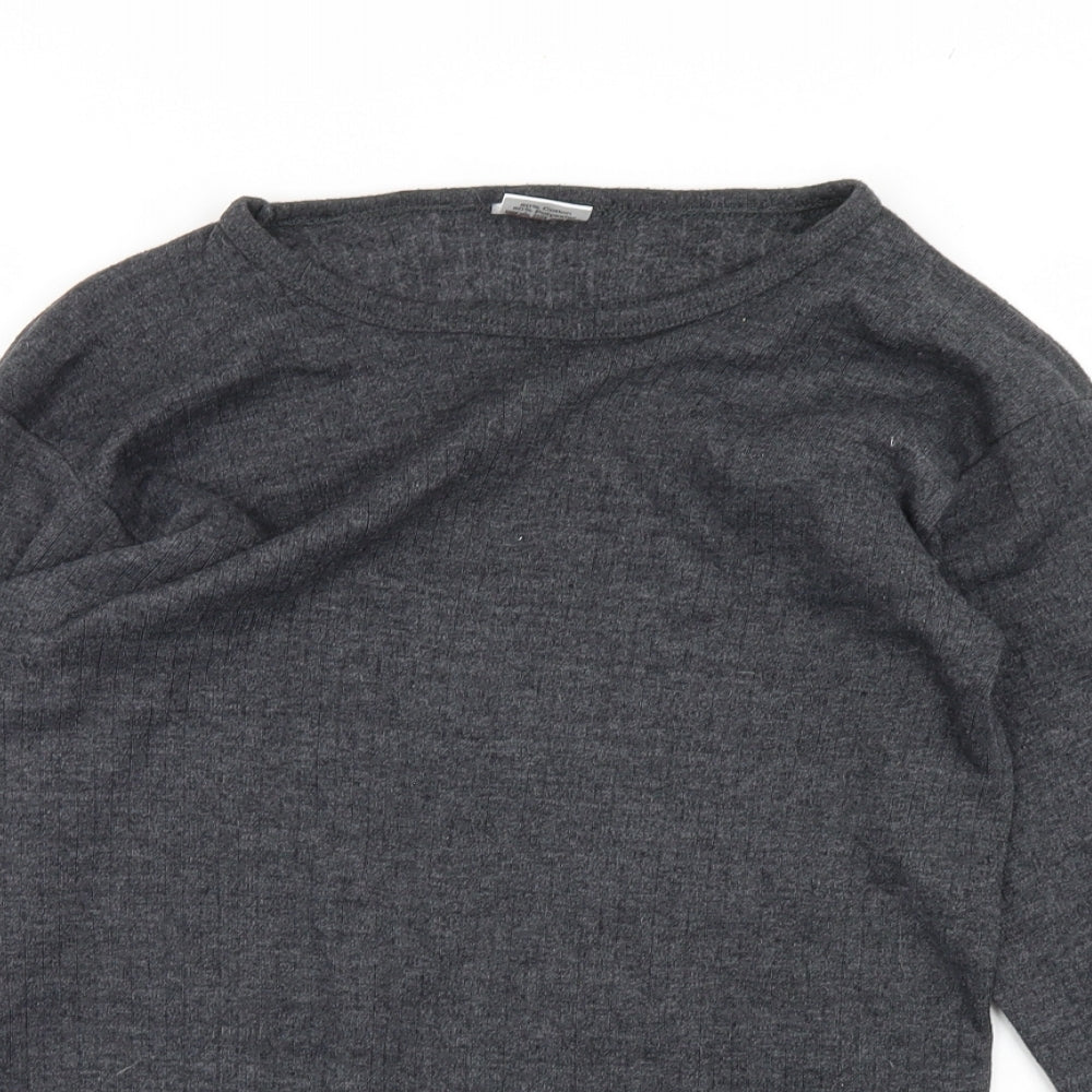 HeatSaver Mens Grey   Pullover Jumper Size M