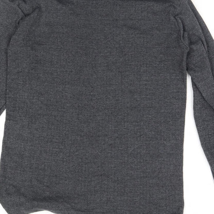 HeatSaver Mens Grey   Pullover Jumper Size M