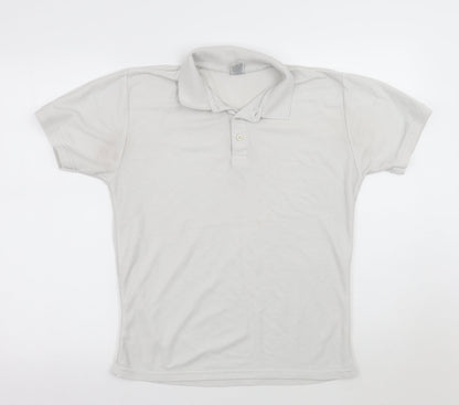 Fruit of the Loom Mens White    Polo Size M