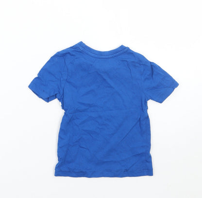 Very Boys Blue   Basic T-Shirt Size 12-18 Months