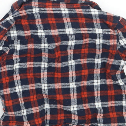 Primark Boys Blue Check  Basic Button-Up Size 12 Months